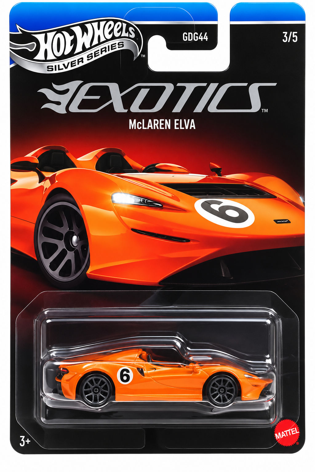 Hot Wheels - Silver Series - Exotics - McLaren Elva