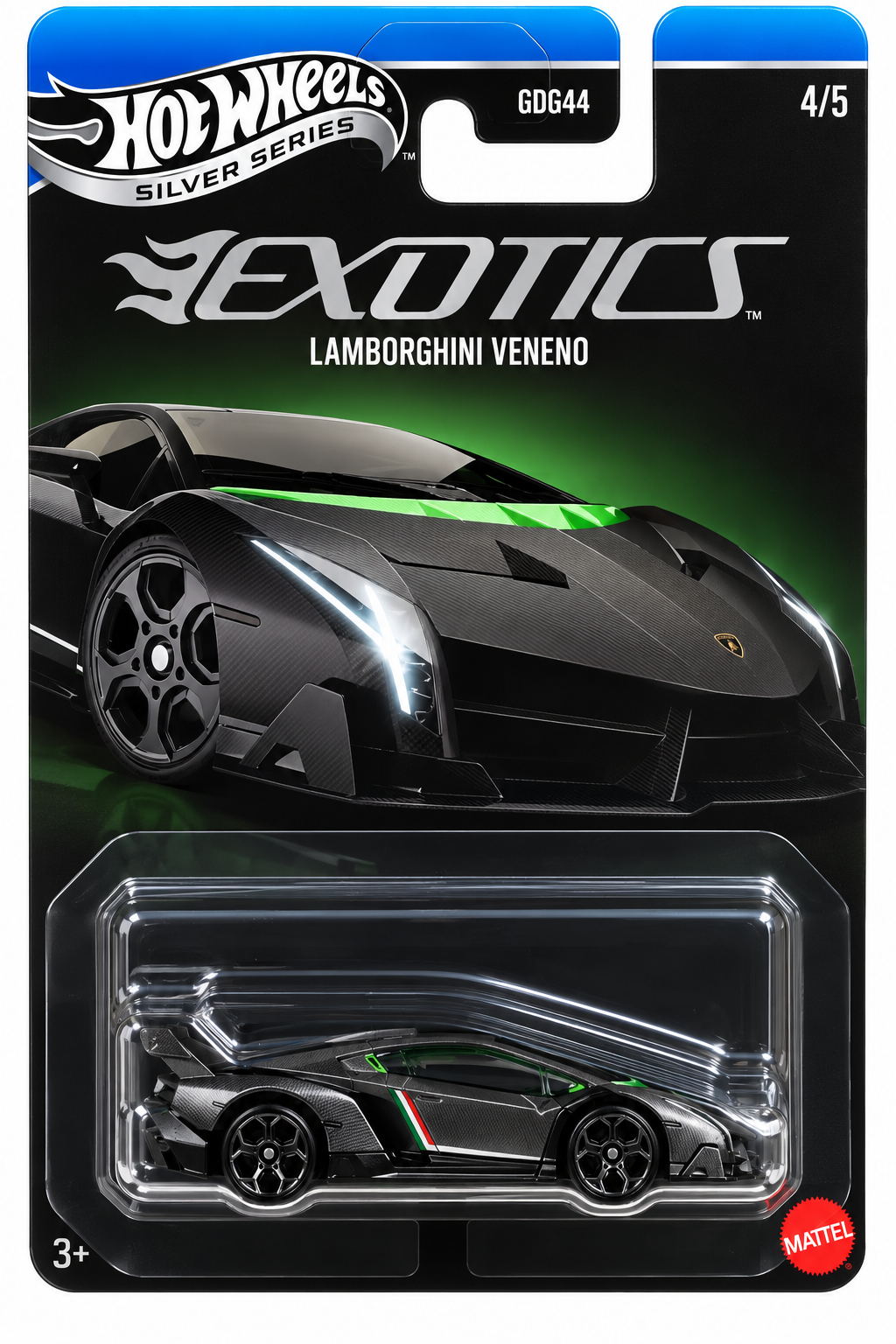 Hot Wheels - Silver Series - Exotics - Lamborghini Veneno