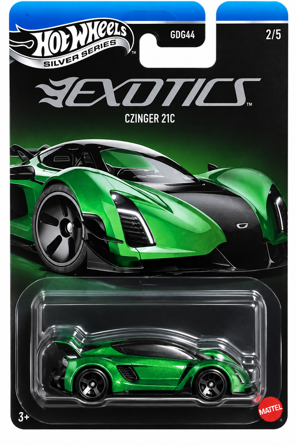 Hot Wheels - Silver Series - Exotics - Czinger 21C