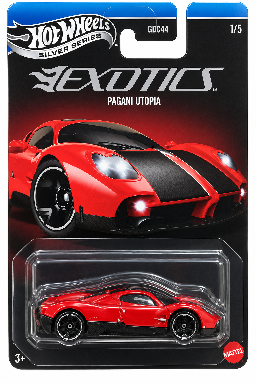 Hot Wheels - Silver Series - Exotics - Pagani Utopia